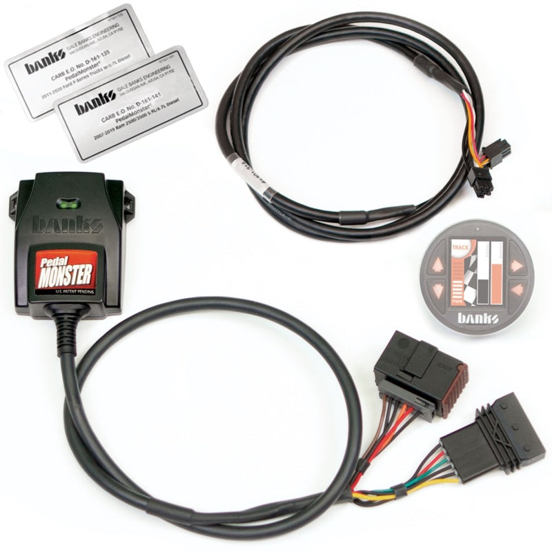 Banks Power Pedal Monster Throttle Sensitivity Booster for Use w/ Exst. iDash - 07-19 Ram 2500/3500 Banks Power Throttle Controllers  AXOPROS