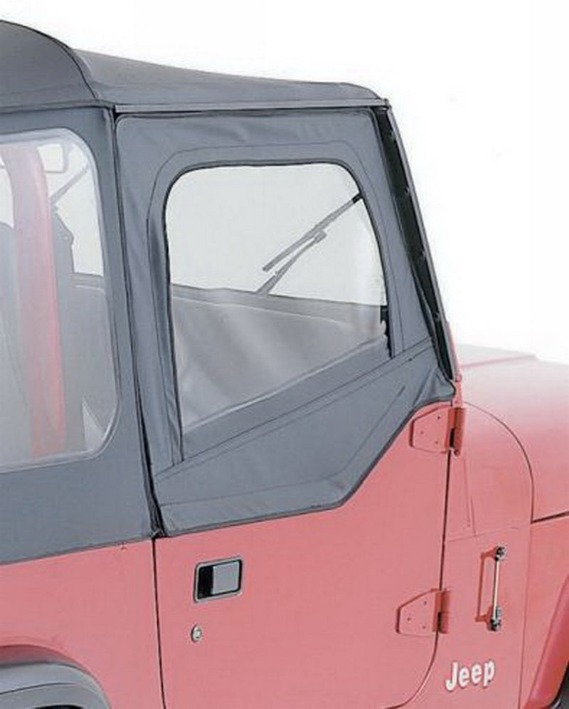 Rampage 1987-1995 Jeep Wrangler(YJ) Door Skins - Black Denim Rampage Door Panels  AXOPROS