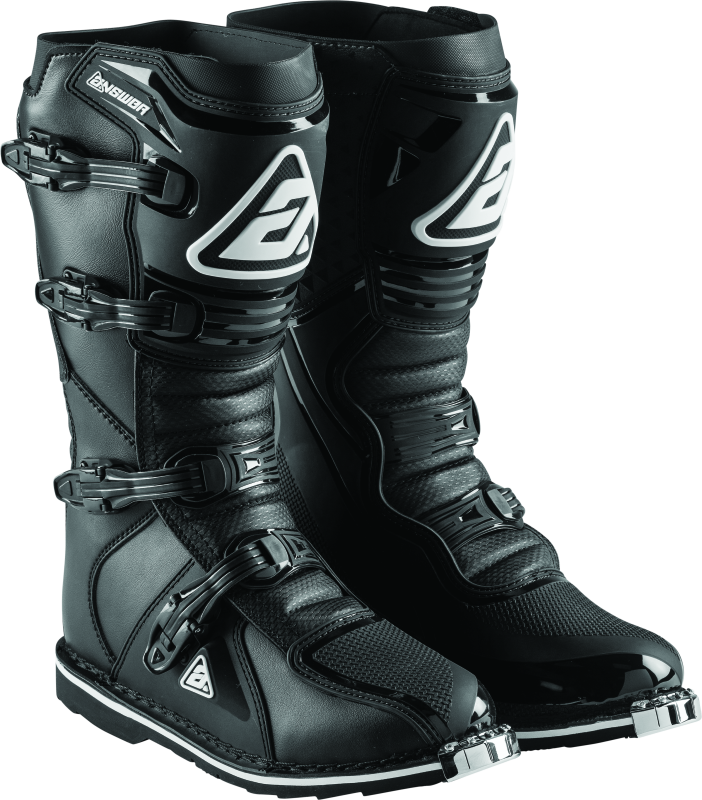 Answer AR1 Boots Black Size - 10 Answer Motorcycle Boots  AXOPROS