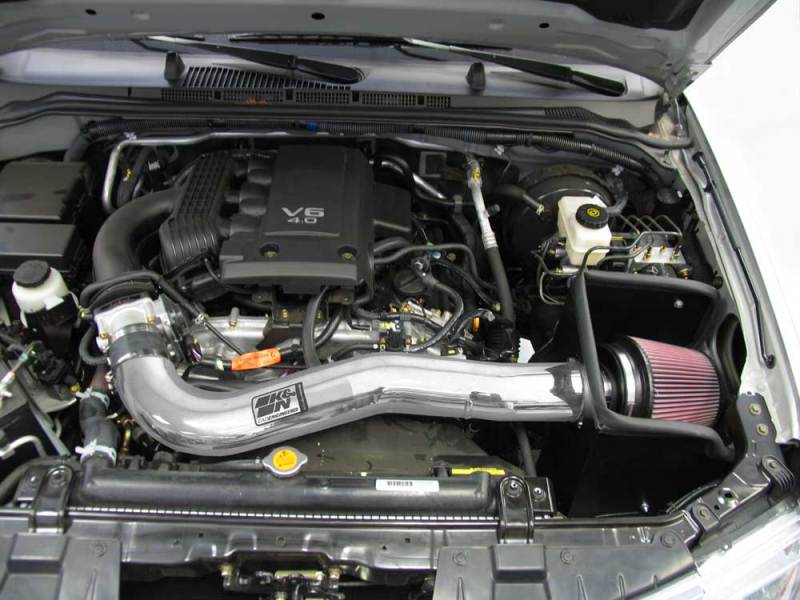K&N 05-09 Nissan Pathfinder/Xterra/Frontier V6-4.0L 77 Series High Flow Performance Kit K&N Engineering Cold Air Intakes  AXOPROS