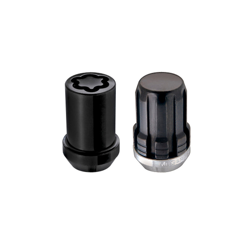 McGard SplineDrive Tuner 5 Lug Install Kit w/Locks & Tool (Cone) M12X1.5 / 13/16 Hex - Blk McGard Lug Nuts  AXOPROS