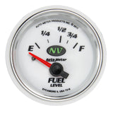 Autometer NV Gauge Fuel Level 2 1/16in 16e To 158f Elec NV AutoMeter Gauges  AXOPROS