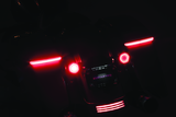 Kuryakyn Tracer L.E.D. Turn Signal Inserts Red/Red Smoke Lens Rear Kuryakyn Light Accessories and Wiring  AXOPROS