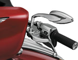 Kuryakyn Teardrop Mirrors Chrome Kuryakyn Rear View Mirrors  AXOPROS