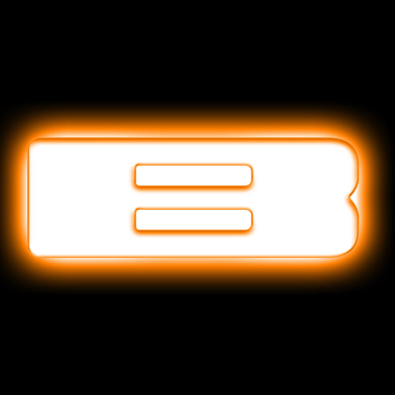 ORACLE Lighting Universal Illuminated LED Letter Badges - Matte Wht Surface Finish - B SEE WARRANTY ORACLE Lighting Light Accessories and Wiring  AXOPROS