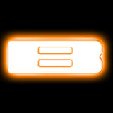 ORACLE Lighting Universal Illuminated LED Letter Badges - Matte Wht Surface Finish - B SEE WARRANTY ORACLE Lighting Light Accessories and Wiring  AXOPROS