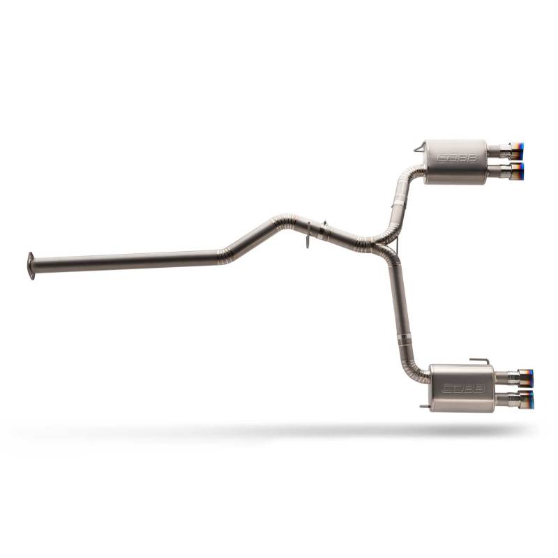 Cobb 22-24 Subaru WRX Titanium Catback Exhaust (Incl. Burnt Ti Tips) COBB Catback  AXOPROS