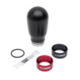 Cobb Subaru 6-Speed Tall Weighted COBB Shift Knob - Black (Incl. Both Red + Blk Collars) COBB Shift Knobs  AXOPROS