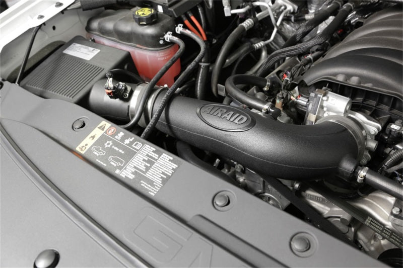Airaid 17-18 GMC Sierra/Yukon V8-6.2L F/I Jr Intake Kit - Oiled / Red Media Airaid Cold Air Intakes  AXOPROS