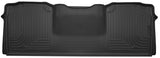 Husky Liners 10-15 Dodge Ram Mega Cab X-Act Contour Black 2nd Row Floor Liners Husky Liners Floor Mats - Rubber  AXOPROS