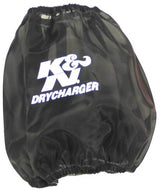 K&N Round Tapered Air Filter Wrap Black 7.5in Base ID / 4.5in Top ID / 6in Height K&N Engineering Pre-Filters  AXOPROS