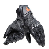 Dainese Carbon 4 Long Leather Gloves Black/Black/Black - Large Dainese Gloves  AXOPROS