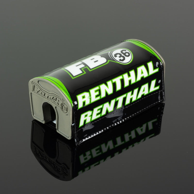 Renthal Fatbar 36 Pad - Black / Green/ White Renthal Bar Pads  AXOPROS