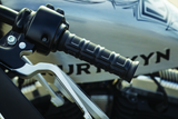 Kuryakyn Dillinger Grips Dual Cable Satin Black Kuryakyn Grips  AXOPROS