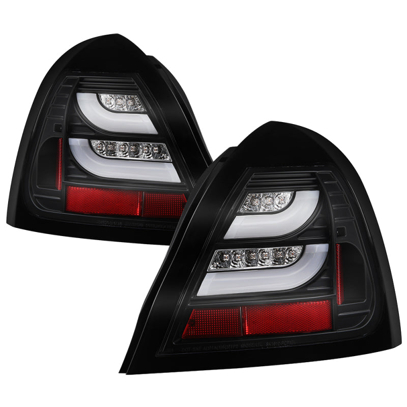 Spyder Pontiac Grand Prix 04-08 Light Bar LED Tail Light Black ALT-YD-PGP04-LED-BK SPYDER Tail Lights  AXOPROS