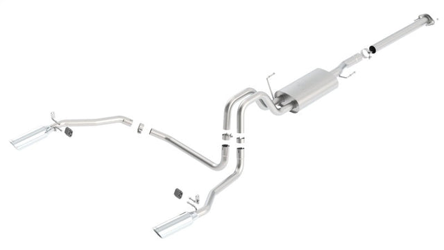 Borla 11-14 Ford F-150 5.0L AT 2/4WD Aggressive ATAK SS Catback Exhaust Borla Catback  AXOPROS