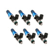 Injector Dynamics 1340cc Injectors - 60mm Length - 11mm Blue Top - 14mm Lower O-Ring (Set of 6) Injector Dynamics Fuel Injector Sets - 6Cyl  AXOPROS