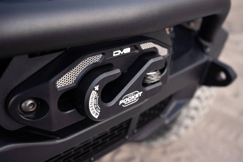 DV8 Offroad Pocket Fairlead For Synthetic Rope Winches DV8 Offroad Winch Kit  AXOPROS