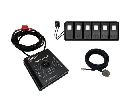 SPOD sPOD SourceLT Modular w/Green LED for 36in Battery Cables Switch Panels aftermarket performance part