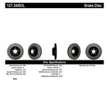 StopTech 07-09 BMW 335 (E90/E92/E93) Slotted & Drilled Left Front Rotor Stoptech Brake Rotors - Slot & Drilled  AXOPROS