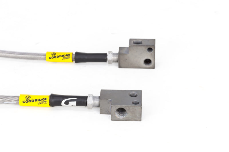 Goodridge 17-21 Honda Civic Type-R (FK8) Stainless Steel Brake Line Kit Goodridge Brake Line Kits  AXOPROS