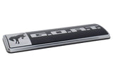 Ford Racing Bronco/Bronco Sport G.O.A.T. Badge - Black/Chrome Ford Racing Other Body Components  AXOPROS