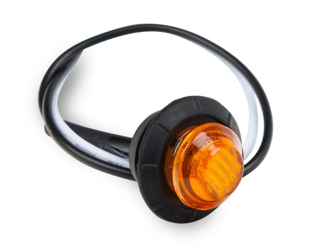 Raxiom Raxiom Axial Series 3/4-In LED Marker Light- Amber Lens Sidemarkers & Indicators aftermarket performance part