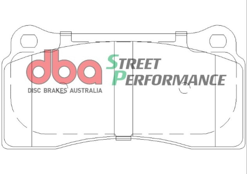 DBA 09-11 Nissan GT-R SP500 Rear Brake Pads DBA Brake Pads - Performance  AXOPROS