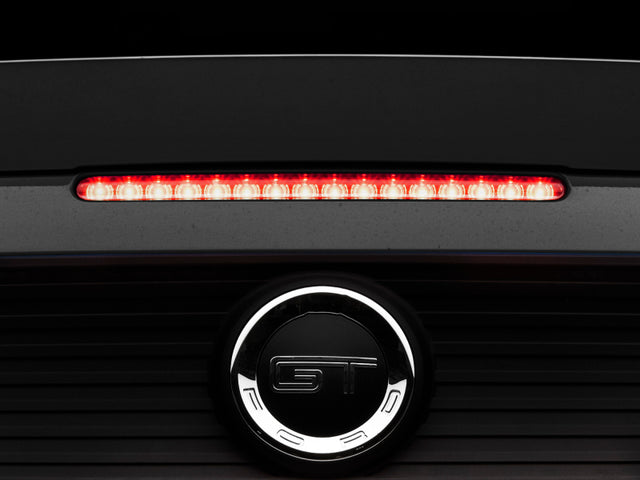 Raxiom Raxiom 10-14 Ford Mustang LED Third Brake Light (Smoked) Brake Lights aftermarket performance part
