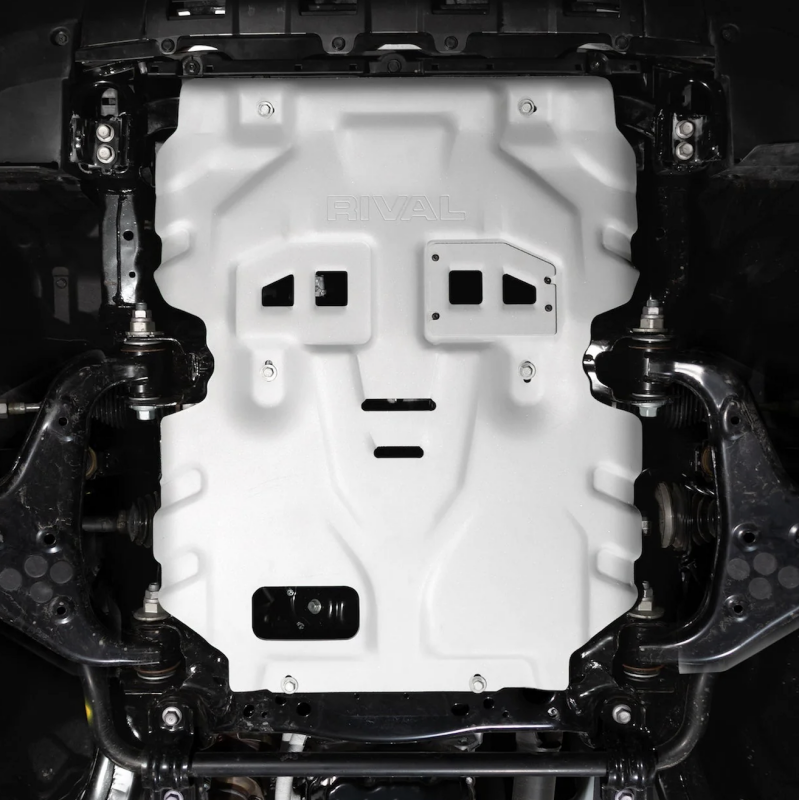 Rival 4x4 Rival 24-26 Toyota Tacoma Toyota 4Runner Toyota Land Cruiser Aluminum Engine Skid Plate Skid Plates aftermarket performance part