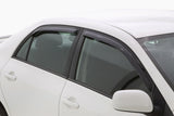 AVS 09-13 Toyota Corolla Ventvisor In-Channel Front & Rear Window Deflectors 4pc - Smoke AVS Wind Deflectors  AXOPROS