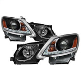Spyder Lexus GS 300 / 350 / 450 06-11 Headlights - HID Model Only - Black PRO-YD-LG06-HID-DRL-BK SPYDER Headlights  AXOPROS