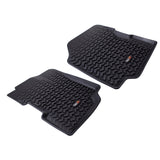 Rugged Ridge Floor Liner Front Black 1976-1983 Jeep CJ-5 Rugged Ridge Floor Mats - Rubber  AXOPROS