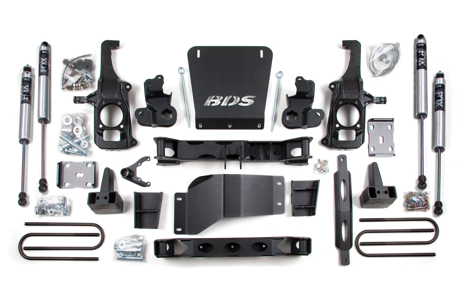 6.5 Inch Lift Kit - Chevy Silverado Or GMC Sierra 2500HD/3500 (11-19) 2/4WD BDS Suspension Suspension Lift Kit  AXOPROS