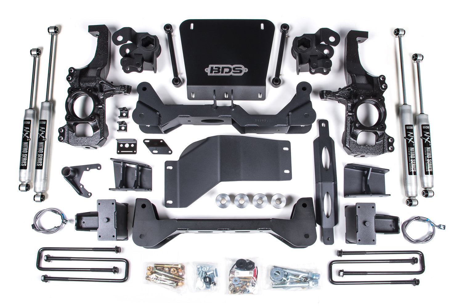 6.5 Inch Lift Kit - Chevy Silverado Or GMC Sierra 2500HD/3500HD (20-24) 4WD BDS Suspension Suspension Lift Kit  AXOPROS