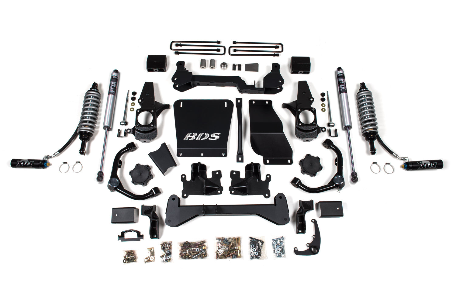 6.5 Inch Lift Kit - FOX 2.5 Coil-Over Conversion - Chevy Silverado Or GMC Sierra 2500HD/3500HD (01-10) - Diesel BDS Suspension Suspension Lift Kit  AXOPROS