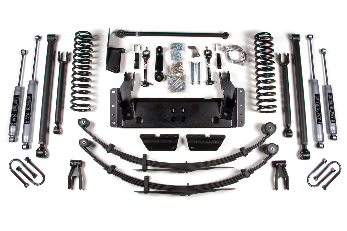 6.5 Inch Lift Kit - Long Arm - Jeep Cherokee XJ (84-01) BDS Suspension Suspension Lift Kit  AXOPROS