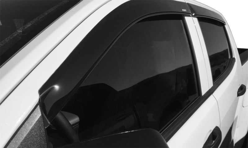 Husky Liners 07-21 Toyota Tundra DC Ventvisor Low Profile (4pc) - Smoke Husky Liners Window Vents  AXOPROS