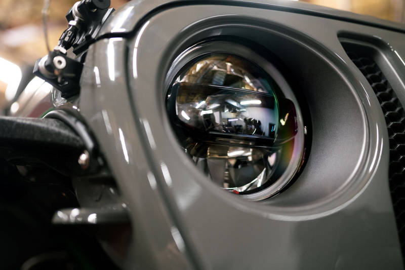 DV8 Offroad 18-22 Jeep Gladiator Wrangler LED Projector Headlights DV8 Offroad Headlights  AXOPROS