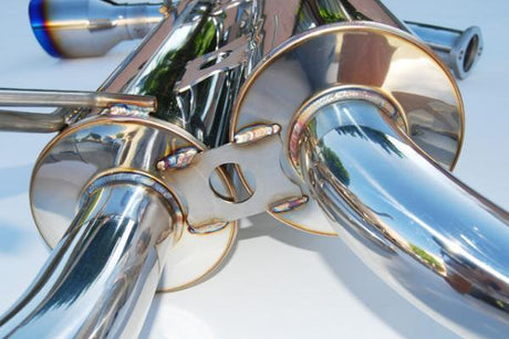 Invidia 09+ 370Z Gemini Rolled Titanium Tip Cat-back Exhaust Invidia Catback  AXOPROS