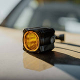 KC HiLiTES FLEX ERA 1 Performance Yellow Spread Beam Lens KC HiLiTES Light Accessories and Wiring  AXOPROS