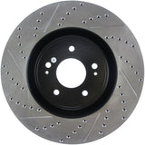 StopTech Slotted & Drilled Sport Brake Rotor Stoptech Brake Rotors - Slot & Drilled  AXOPROS