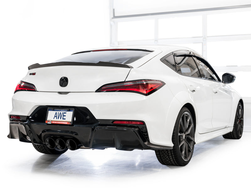 AWE Tuning 2024 Acura Integra Type S DE5 FWD Touring Edition Exhaust w/ Triple Diamond Black Tips AWE Tuning Catback  AXOPROS