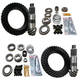 Revolution Gear & Axle Revolution Gear & Axle 2018+ Jeep JL Rubicon/JT Dana 44 220mm/210mm 4.56 Ratio 2-Cut Gear Package Differential Install Kits aftermarket performance part