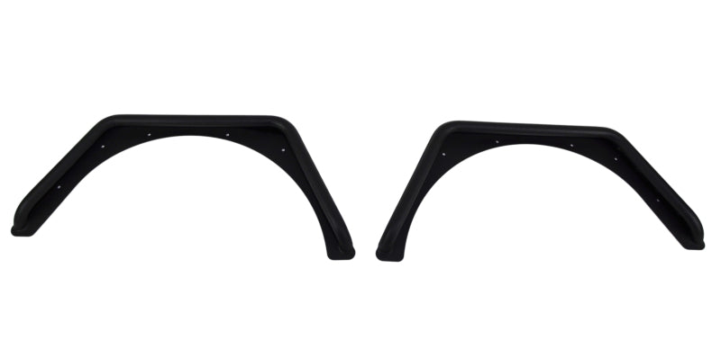 Fishbone Offroad 97-06 Jeep Wrangler TJ Steel Tube Fenders Front 3In Flare - Blk Textured Powdercoat Fishbone Offroad Fenders  AXOPROS