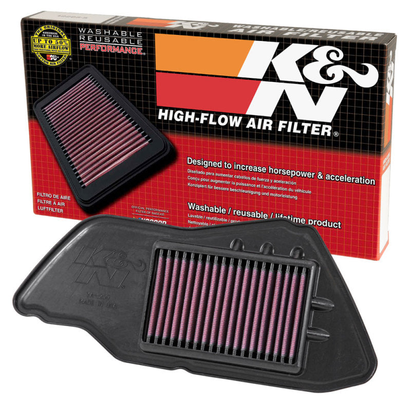 K&N 09-15 Yamaha YW125 Drop In Air Filter K&N Engineering Air Filters - Direct Fit  AXOPROS
