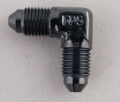 Fragola Fragola -8AN x 90 Degree Union Fitting - Black Fittings aftermarket performance part