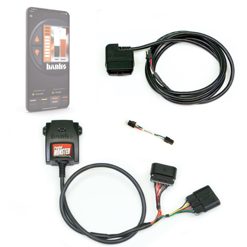 Banks Power Pedal Monster Kit (Stand-Alone) - Aptiv GT 150 - 6 Way - Use w/Phone Banks Power Throttle Controllers  AXOPROS