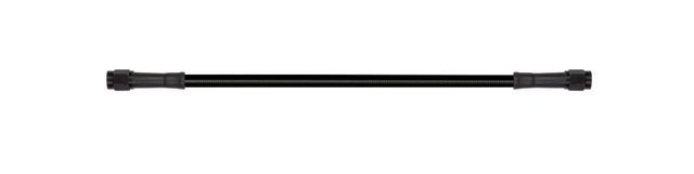 Goodridge 12in Universal Brake Line Assembly w/Black Zinc Fittings & Black Hose Goodridge Brake Line Kits  AXOPROS