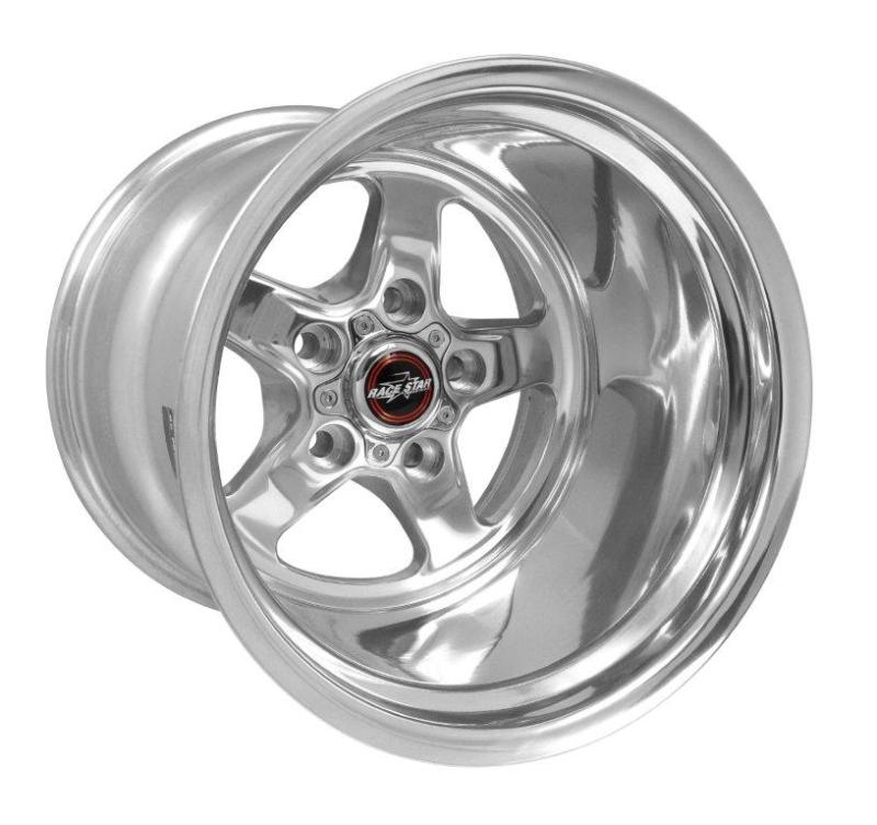 Race Star 92 Drag Star 15x14.00 5x4.75bc 4.00bs Direct Drill Polished Wheel Race Star Wheels - Cast  AXOPROS